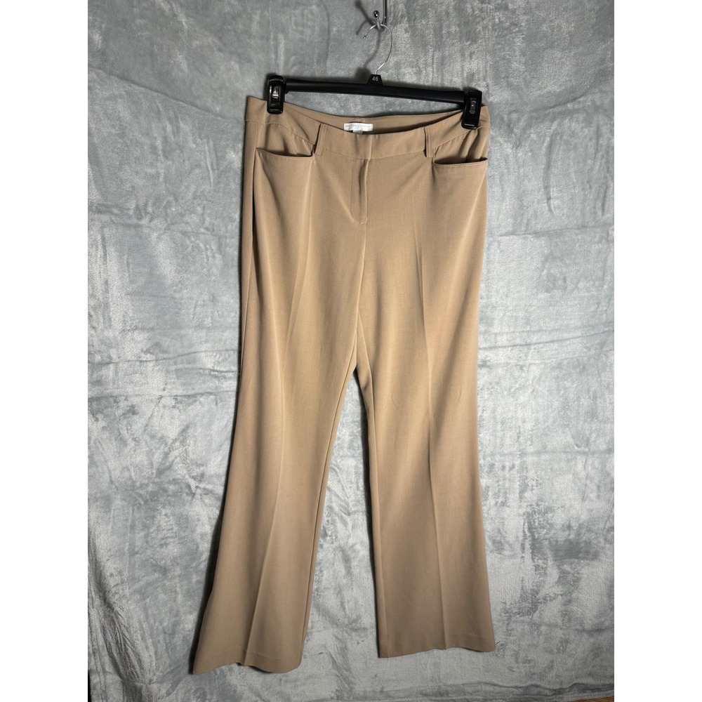 New‎ York & Company Stretch Tan Khaki Dress Pants Women Size 8 Average Straight